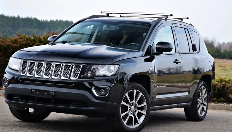 Jeep Compass cena 49700 przebieg: 222000, rok produkcji 2013 z Cybinka małe 277